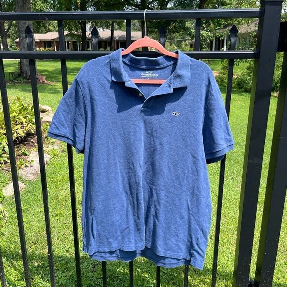 Vineyard Vines Cotton Classic Fit Polo Shirt - Picture 1 of 4